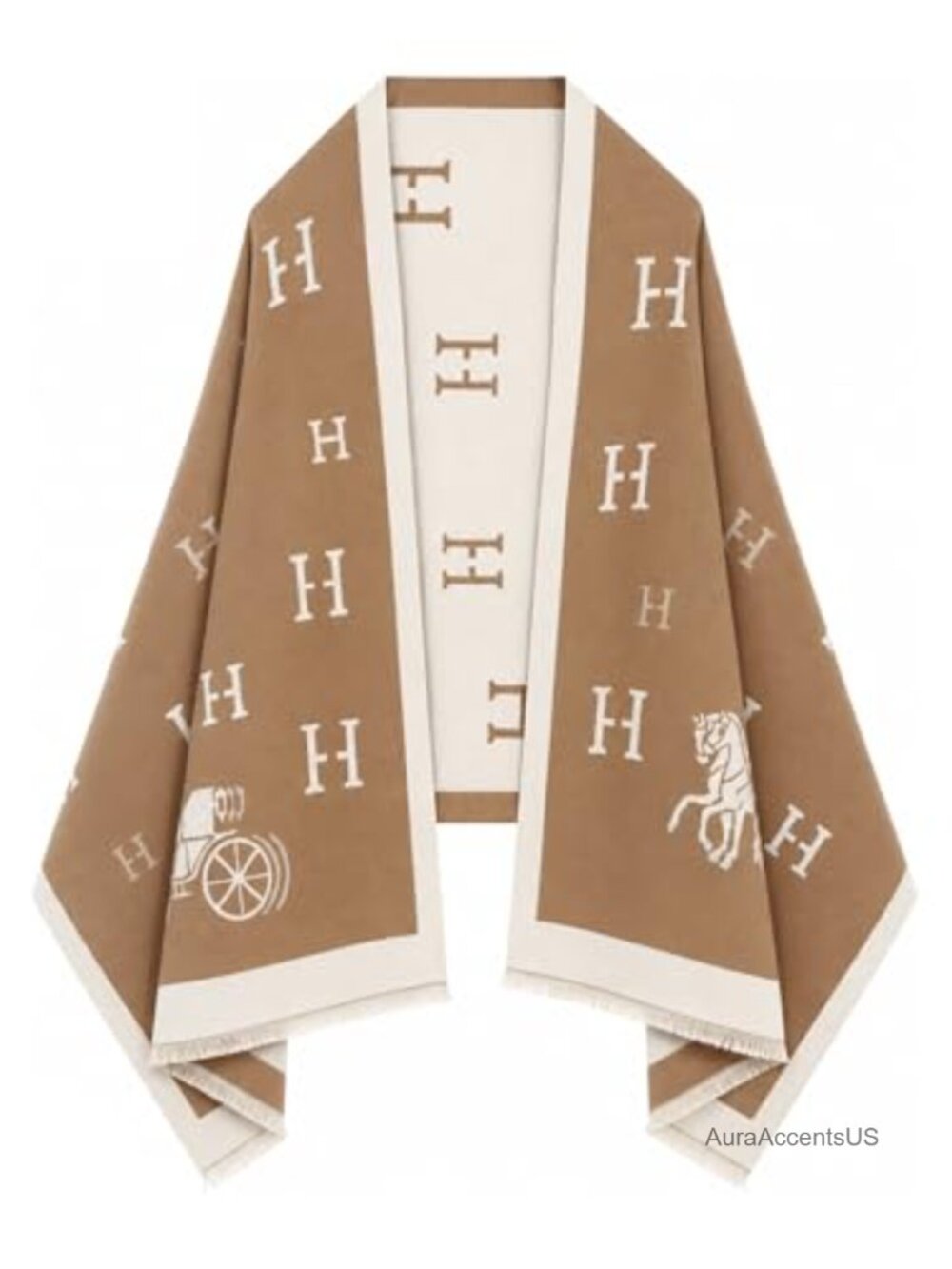 Reversible Pashmina Shawl Wrap for Women Soft Acrylic Scarf Wedding Gift